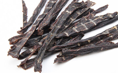 犬のおやつ カムカムシカジカ シカ肉の誘惑（鹿肉ジャーキー）細切りタイプ×３個 FKB033