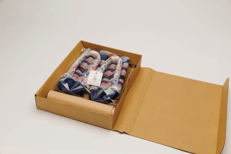 布ぞうり 手作りカラフル布ぞうり Sサイズ(19cm～22cm)　布ぞうり スリッパ カラフル 福島県 楢葉町