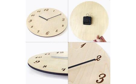 【ふるなび限定】【旭川クラフト】木製壁掛け時計 ボードクロック メープル / ササキ工芸|時計 _01494 FN-Limited-SP