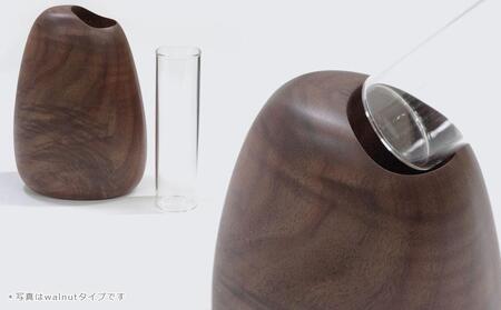 Mango vase - large ash/SASAKI【旭川クラフト(木製品/一輪挿し)】マンゴーベース / ササキ_03260