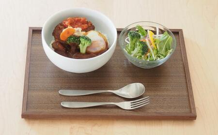 【ギフト用】旭川家具 コサイン トレー(小) ウォルナット_03275