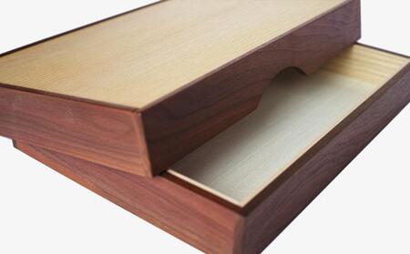 天然木使用 木製 文箱 A4サイズ_01724