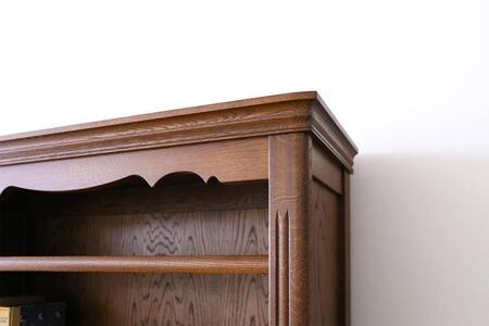 旭川家具 山室家具製作所 エスポアール No.115 オープン書棚 【 国産 無垢 インテリア 木製 シックチェスト タンス 収納 本棚 ブックシェルフ ダイニング 書斎 北海道 】 _03414