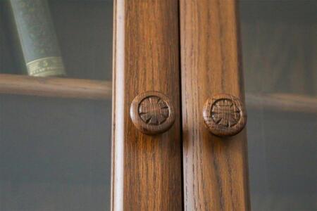 旭川家具 山室家具製作所 エスポアール No.77 書棚 【 国産 無垢 インテリア 木製 シックチェスト タンス 収納 本棚 ブックシェルフ ダイニング 書斎 北海道 】 _03421