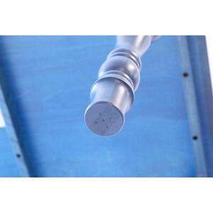 旭川家具 クリエイトファニチャー 北海 ダイニングテーブル カバ(ネイビー) 【 国産 無垢 インテリア 木製 クラシック ダイニングテーブル 食卓テーブル ダイニング 北海道 】 _03864