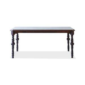 旭川家具 クリエイトファニチャー 北海 ダイニングテーブル カバ(北海) 【 国産 無垢 インテリア 木製 クラシック 民芸 ダイニングテーブル 食卓テーブル ダイニング 北海道 】 _03865