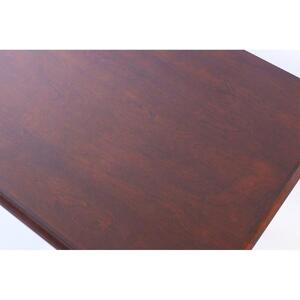 旭川家具 クリエイトファニチャー 北海 ダイニングテーブル カバ(北海) 【 国産 無垢 インテリア 木製 クラシック 民芸 ダイニングテーブル 食卓テーブル ダイニング 北海道 】 _03865