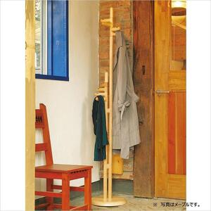 旭川家具 コサイン コートスタンド/ツイン 北海道タモ_03966