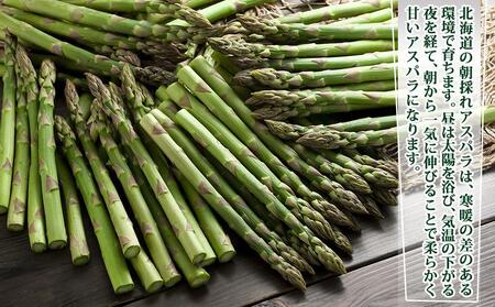 【2026年先行予約】露地物朝採りアスパラ　鮮度保持フィルム入り　Lサイズ　500g×1(5月中旬発送開始予定) | アスパラ 北海道_04750