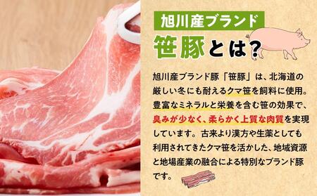 【旭川産ブランド】笹豚肩ロース薄切り900g(300g×3パック) | 豚肉 豚肉_04821