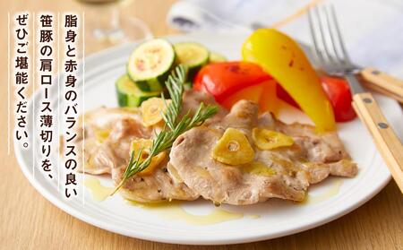 【定期便】【旭川産ブランド】笹豚肩ロース薄切り900g(300g×3パック)×2ヶ月毎月発送 | 豚肉 豚肉_04824