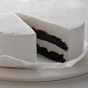 【定期便】全国菓子大博覧会農林水産大臣賞　北海道産ハスカップ香る「黒いチーズ ケーキ」　（3回隔月発送）_04853