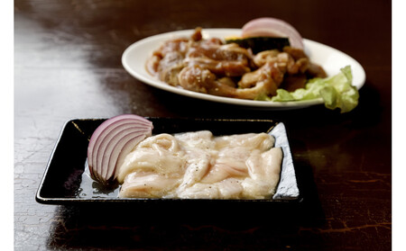 焼肉　魂　塩ホルモン100g×2　ジンギスカン280g×2 ｜ジンギスカン 北海道_04956