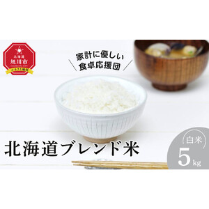 令和7年産 北海道ブレンド米 (5kg) 【 白米 精米 ご飯 ごはん 米  お米 旭川市ふるさと納税 北海道ふるさと納税 】 _05313 26,250円