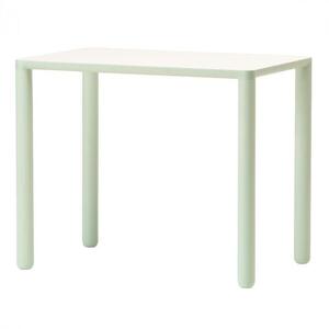 旭川家具　コサイン　coaデスク グリーン デスク 机 85×55×70cm 12.5kg 【 旭川家具 北海道 旭川市 木製 家具 コンパクトデスク 在宅ワーク 作業台 小デスク リビング学習 リビングデスク コンソールテーブル 選べるカラー エグゼクティブ ハイクラス デザイナーズ シンプル ナチュラル 手作り 北欧 おしゃれ 天然木 無垢 】_01743