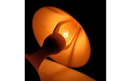 旭川クラフト 工房 灯のたね Shelly(シェリー) スタンドタイプ L 【 国産 無垢 インテリア 木製 ナチュラル デスクライト 卓上ライト テーブルランプ 照明 間接照明 ベッドサイド 寝室 北海道 】_00703