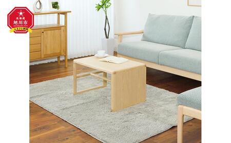 旭川家具 WOW M.C side table(サイドテーブル) 【 国産 無垢 インテリア 木製 ナチュラル テーブル サイドテーブル ソファ ベッドサイド 玄関 寝室 北海道 】 _01024