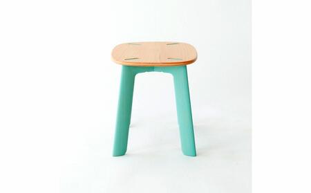 旭川家具 いさみや pon(ポン) Bambi Table(バンビテーブル) ソーダ色_01121