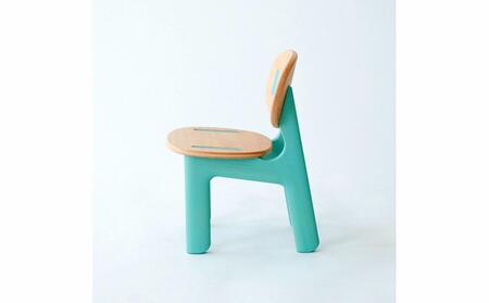旭川家具 いさみや pon(ポン) Bambi Chair(バンビチェア) ソーダ色_01123