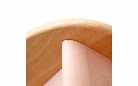旭川家具 いさみや pon(ポン) Bambi Chair(バンビチェア) ピンク色_01124