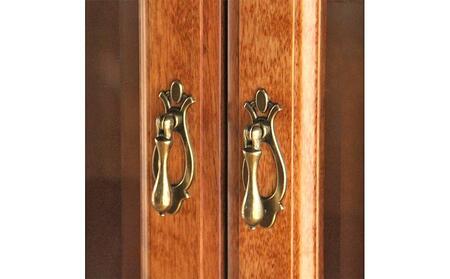 旭川家具 クリエイトファニチャー CHELSEA書棚 【 国産 無垢 インテリア 木製 クラシック 収納 チェスト タンス 本棚 ブックシェルフ 北海道 】 _01237