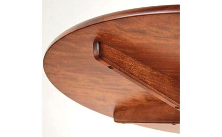 旭川家具　クリエイトファニチャー　CHELSEA丸テーブル 【 国産 無垢 インテリア 木製 クラシック 丸テーブル ダイニングテーブル ラウンドテーブル コンパクト ダイニング 北海道 】 _01240