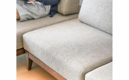 旭川家具　宮田産業 CORAL REEF(コーラルリーフ) セット 【 国産 無垢 インテリア 木製 ナチュラル ソファ ソファー 3人掛け カウチ コーナー リビング ダイニング 北海道 】_01379