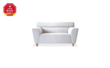 旭川家具 宮田産業 ビルド アームズ2人掛けソファ ナチュラル 【 国産
