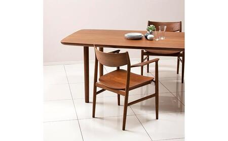 旭川家具 カンディハウス KAMUY アームチェアー（木座） ウォルナットCW_00979