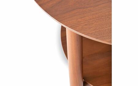 旭川家具 カンディハウス KAMUY 丸テーブルφ58 ウォルナットCW_01224