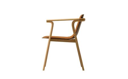 旭川家具 カンディハウス SPRINTER LUX アームチェアー 北海道ナラNF／SO-BR_01343