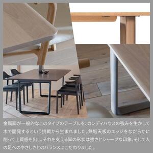 旭川家具 カンディハウス SL TABLE 180×90 北海道ナラWNFGY_01837