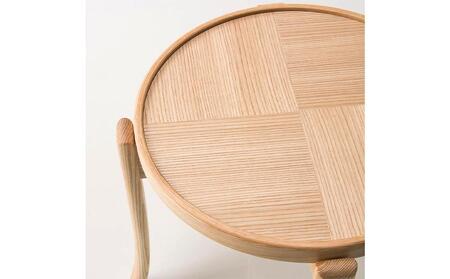 旭川家具 カンディハウス ルントオム スツール(木座) 北海道タモNF_00256