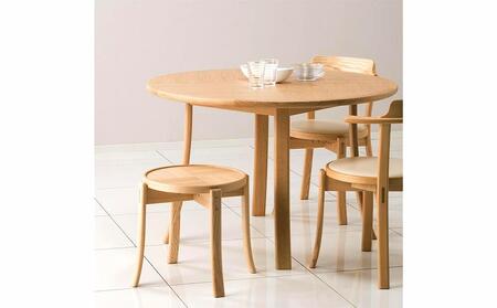 旭川家具 カンディハウス ルントオム スツール(木座) 北海道タモNF_00256