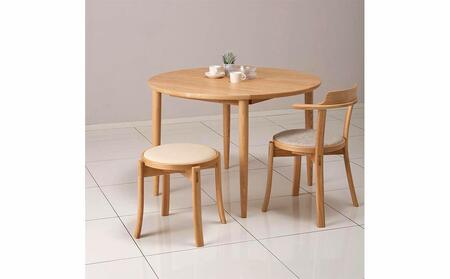 旭川家具 カンディハウス ルントオム スツール(座張) 北海道タモNF/RK-NL_00467