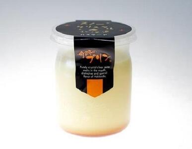 旭山　奇跡のプリン（カスタード）と純米酒　ずZOOっと旭山