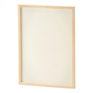 【ギフト用】旭川家具　コサイン　ポスターフレームA2　メープル 【 旭川家具 北海道 旭川市 木製 家具 A2 ポスター 額 フレーム 記念品 壁掛け 床置き リビング ベッドルーム インテリア アクセサリー ビックサイズ 選べる樹種 シンプル ナチュラル 手作り 北欧 おしゃれ 天然木 無垢 】_01293