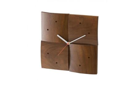 【ギフト用】旭川家具　コサイン　掛け時計(R) ウォルナット|時計_00333