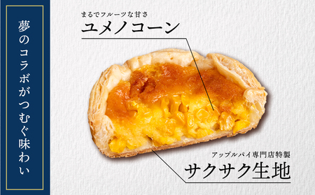 北海道知内町 橋本農園産ユメノコーンのとうきびパイ6個入