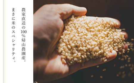 玄米 ふっくりんこ・ゆきさやか食べ比べ 各2kg　特別栽培米産地直送《帰山農園》