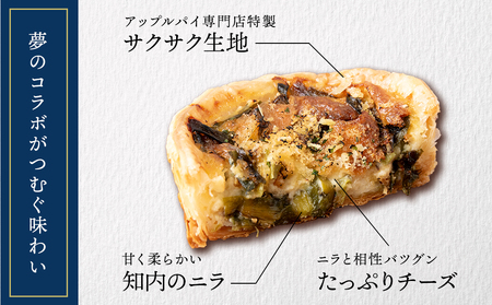 知内町産ニラとチーズのキッシュパイ 9個入り