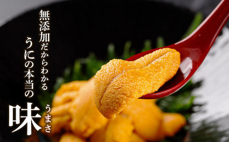 2026年発送予約 ☆北海道産☆知内町加工☆塩水キタムラサキウニ100g×2パック【マルタカ高橋商店】