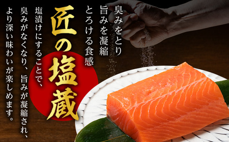 【定期便 6カ月】トラウトサーモン 1㎏☆小分け 刺身 サーモン 鮭 海鮮 魚 さけ  塩づけ 塩蔵 サケ 魚 北海道 海鮮食品 魚介類 おつまみ 冷凍