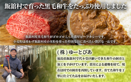 飯舘産黒毛和牛カレー　3食セット ITTAH008