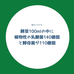 【3ヶ月定期便】非加熱生酵素『酵菜』500ml【厳選 酵素ドリンク 活性酵素 天然素材植物性乳酸菌 酵母菌 水戸市 茨城県】（EH-9）