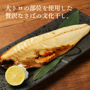 大トロさば文化干し １枚真空6パック【茨城県共通返礼品　神栖市】【サバ 鯖 一夜干し 干物 ソフト 人気 おかず おつまみ】（LZ-1）