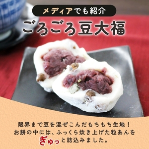 ごろごろ豆大福 ゆず香るみかん大福 各6個入り【豆大福 フルーツ 大福 餅 スイーツ あんこ みかん ゆず おやつ 手土産 メディア掲載 お取り寄せ ギフト グルメ 贈答 冷凍 亀印製菓 茨城県 水戸市】(MP-12)