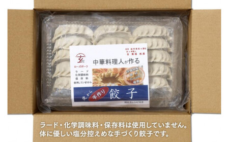 餃子三昧【餃子の常陸 中華料理人 国産 塩分控えめ 手づくり 焼き餃子 冷凍 ぎょうざ ギョーザ 簡単調理 惣菜 おかず 水戸市 茨城県】（EQ-1）