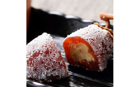 【数量限定】お菓子処ひろせ　口福柿 (8個入り)【最高級和菓子 和菓子 干し柿 栗 栗きんとん 羊羹 あんこ 餡】 （CL-9）