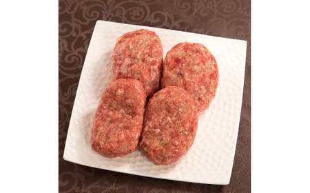肉 詰め合わせ 常陸牛100％ハンバーグ 4個 ＆ 茨城豚ロース味噌漬け4枚セット 焼くだけでレストランの味 木箱入り 牛肉100% 16000円 お歳暮 贈答（DU-4）